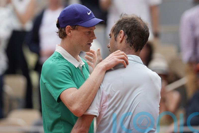 Jannik Sinner eases through as Richard Gasquet says adieu