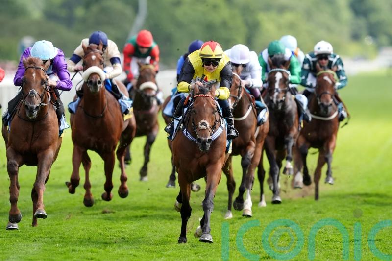 Hucklesbrook survives horsebox drama to win York feature