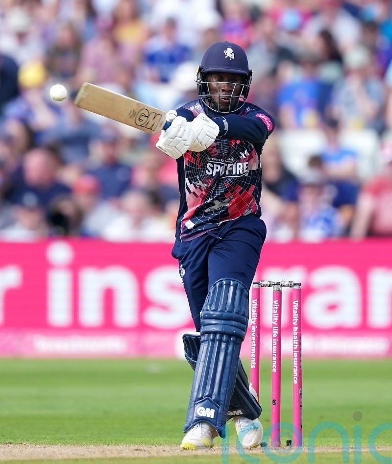 Daniel Bell-Drummond hits hundred as Kent clinch thrilling Blast win at Somerset