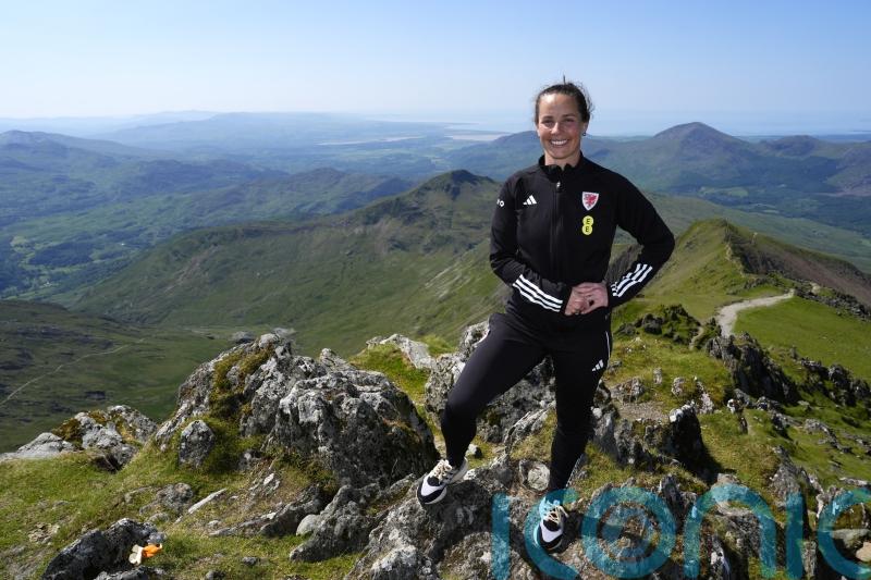 I stormed up &ndash; Rhian Wilkinson reveals Wales Euros squad from top of Yr Wyddfa