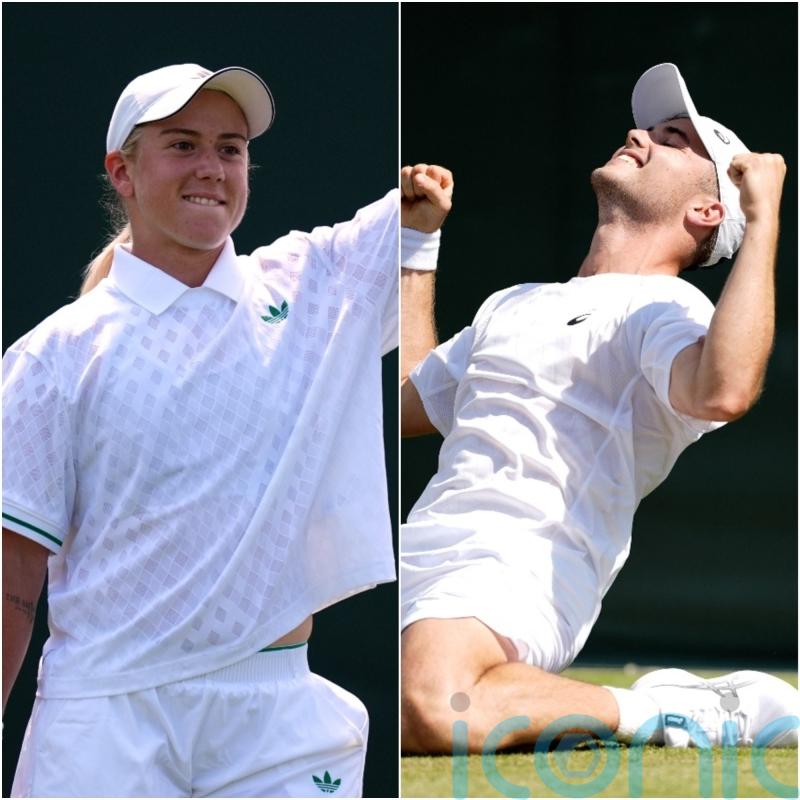 Sonay Kartal and Arthur Fery pull off huge upsets on day one at Wimbledon