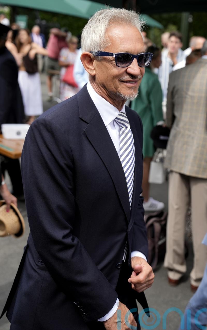 Gary Lineker and Anthony Joshua among famous faces in Royal Box at Wimbledon