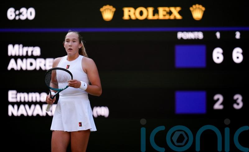 Mirra Andreeva oblivious to the fact she&rsquo;d won after swatting aside Emma Navarro