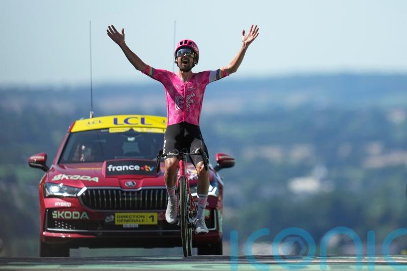 Ireland&rsquo;s Ben Healy breaks clear to win Tour de France stage six