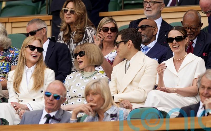 Keira Knightley, Nicole Kidman and Anna Wintour in royal box for Wimbledon final