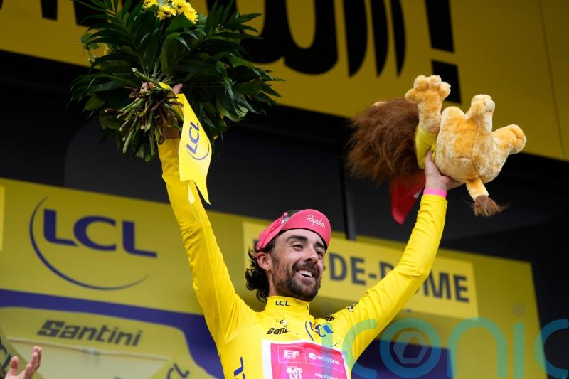 Ben Healy takes yellow jersey as Simon Yates wins stage 10 at Tour de France