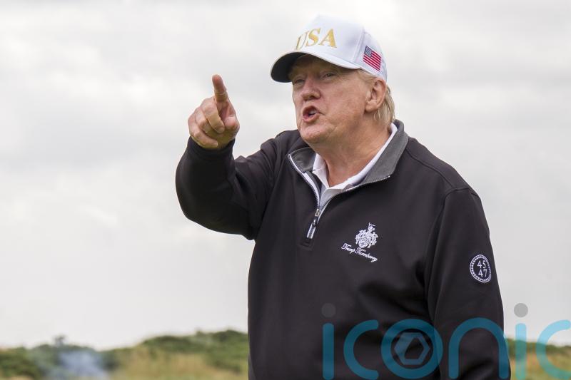 Donald Trump opens new golf course at Aberdeenshire resort