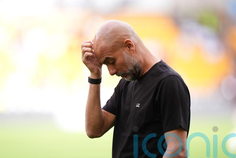 Pep Guardiola says Manchester City&rsquo;s squad size has to reduce after Wolves win