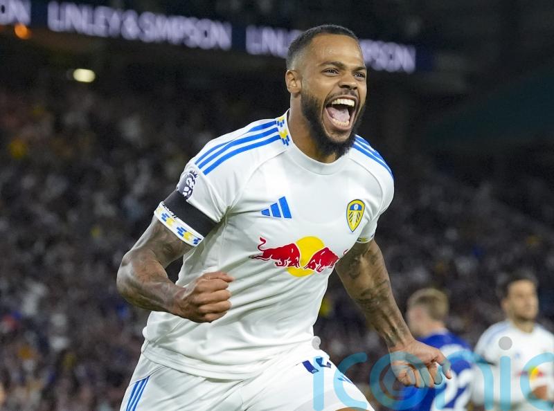 Lukas Nmecha scores as Leeds beat Everton to make winning Premier League return