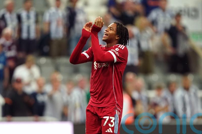 Rio Ngumoha not getting &lsquo;carried away with all the noise&rsquo; over Liverpool winner