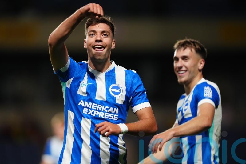 Stefanos Tzimas claims debut double as Brighton ease past Oxford in Carabao Cup
