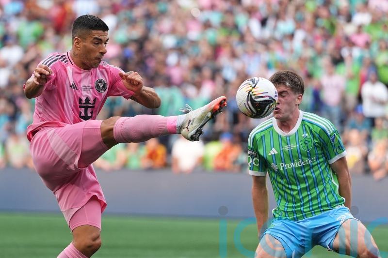 Luis Suarez apologises for behaviour after Inter Miami&rsquo;s cup final defeat