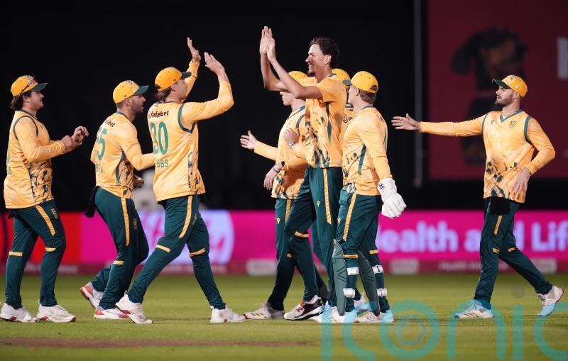England lose rain-affected first T20 to South Africa in Cardiff