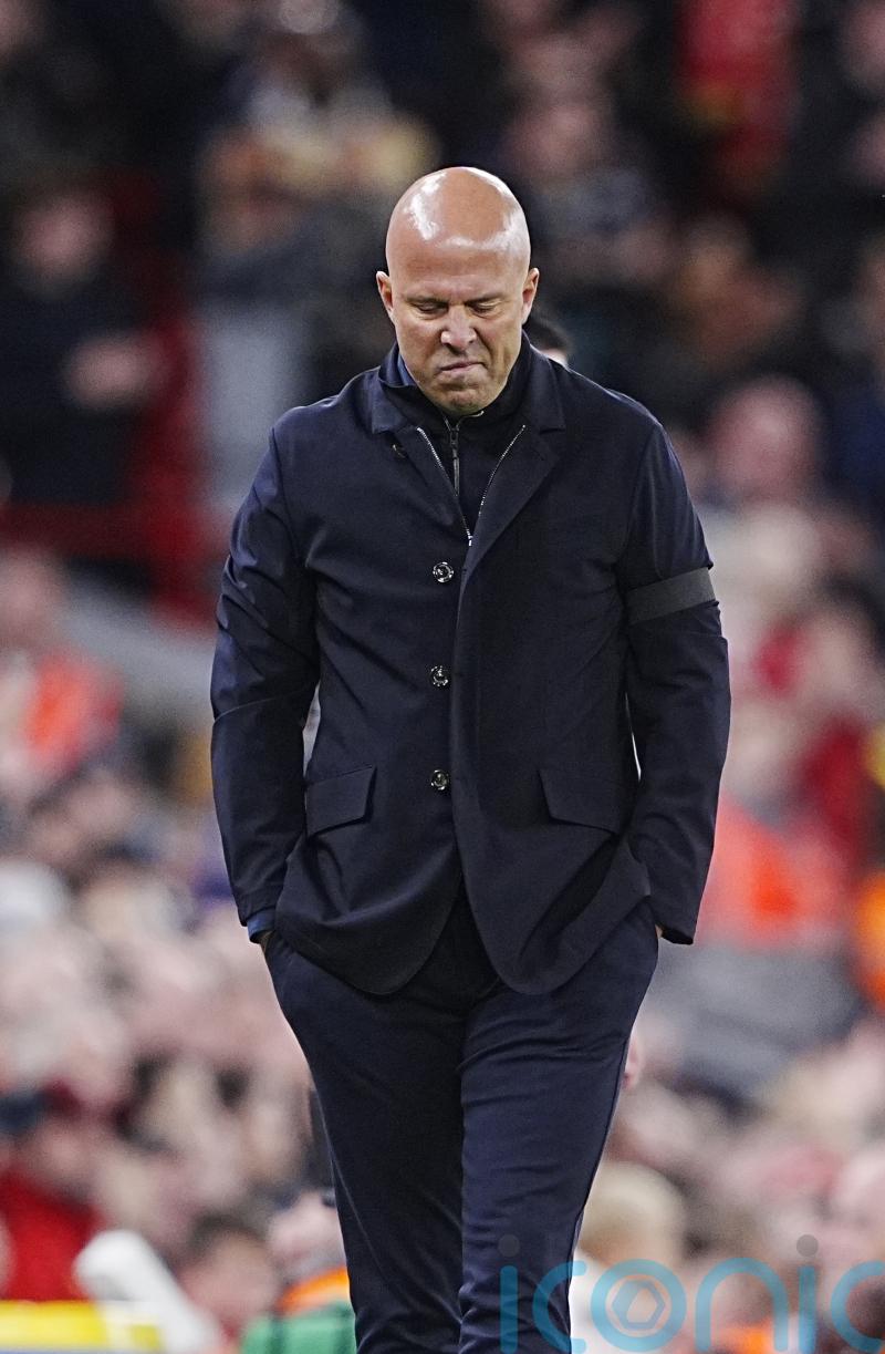 Liverpool boss Arne Slot fumes at Hugo Ekitike over &lsquo;stupid&rsquo; red card