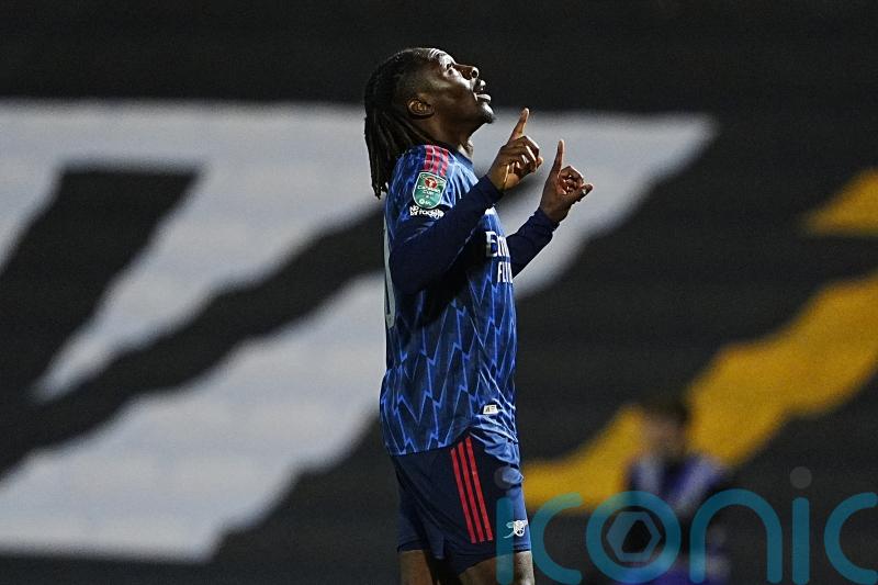 Eberechi Eze off the mark for Arsenal in cup win at Port Vale