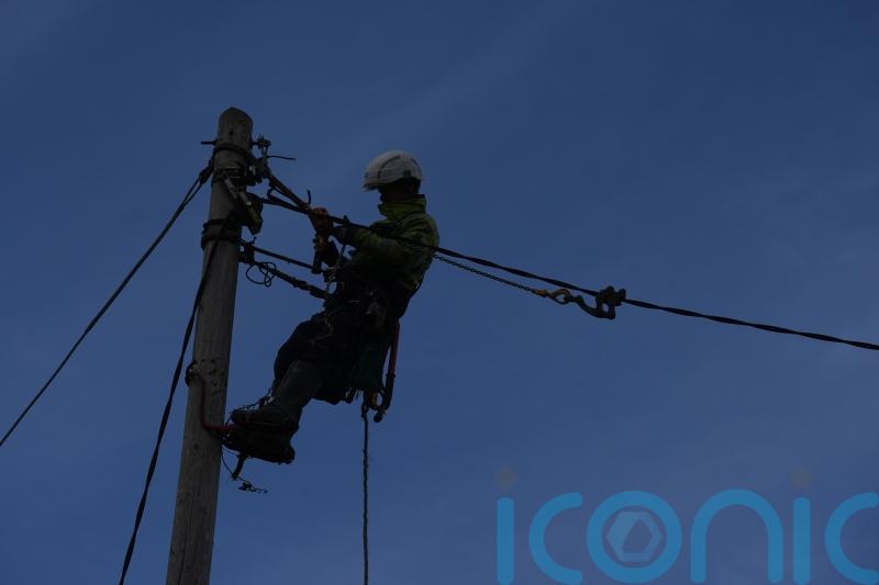 Power restoration work spills over into Monday across Ireland