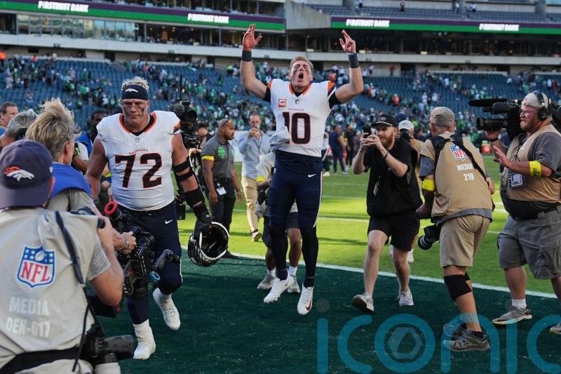 Denver Broncos hit back to end Philadelphia Eagles&rsquo; unbeaten record