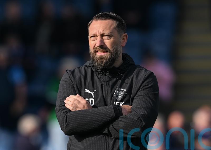 Interim boss Stephen Dobbie remains non-committal over his Blackpool future