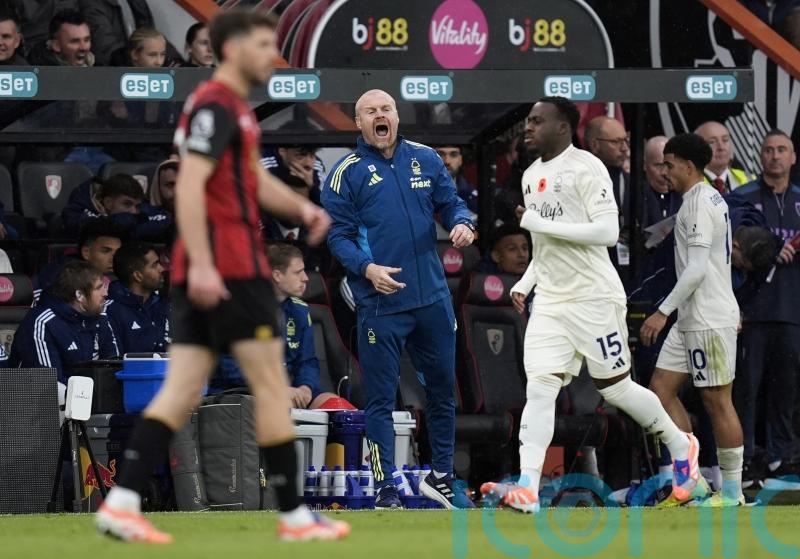 Sean Dyche rues &lsquo;down day&rsquo; for Nottingham Forest but frustrated by corner call