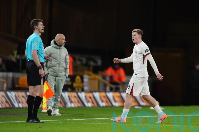 Chelsea boss Enzo Maresca unimpressed by &lsquo;stupid&rsquo; Liam Delap red card at Wolves