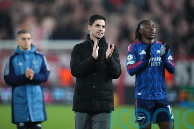 Mikel Arteta hails Arsenal&rsquo;s hunger after matching clean sheet record