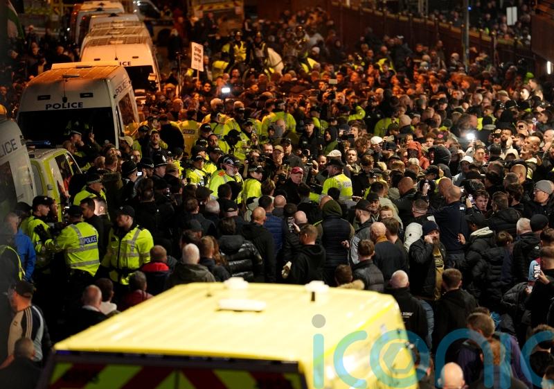 Arrests made amid protests before Aston Villa-Maccabi Tel Aviv game