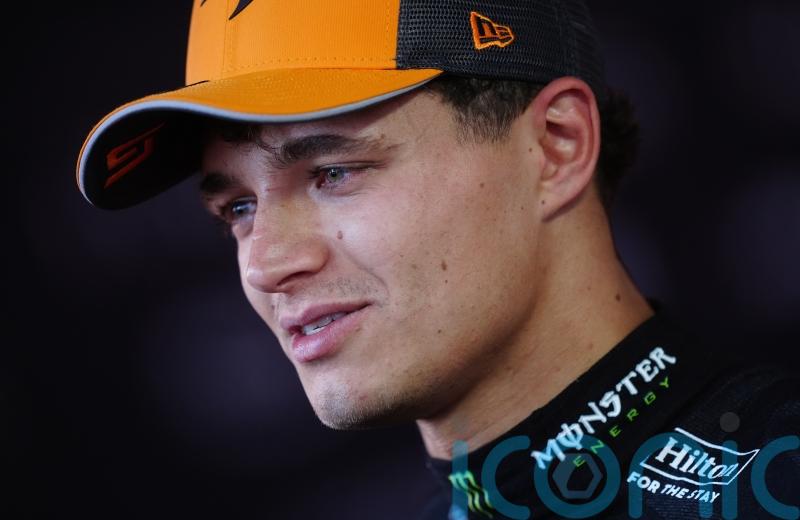 Lando Norris fastest in Vegas as practice suspended due to loose manhole cover