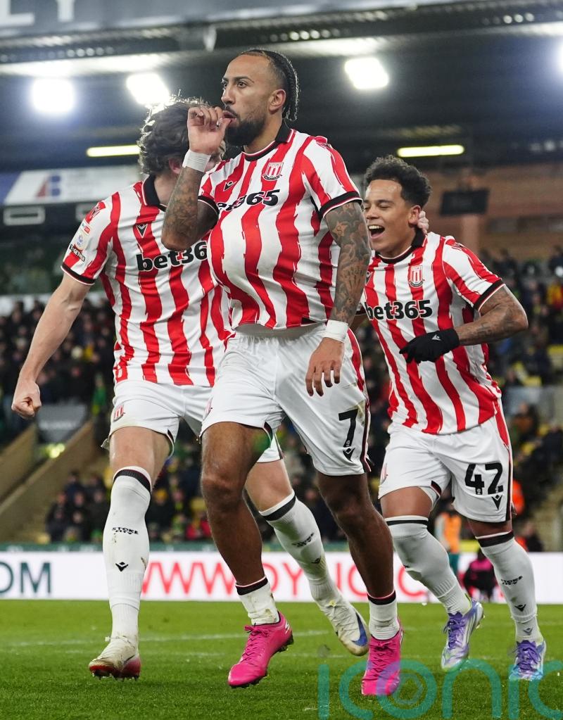 Stoke make it back-to-back away wins with victory at Norwich