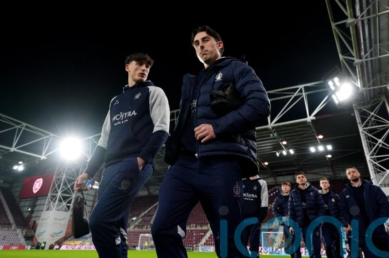 Barney Stewart hat-trick inspires Falkirk to thumping win over Hibernian