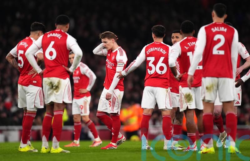 Past failures can fuel stuttering Arsenal&rsquo;s title push, says Martin Odegaard