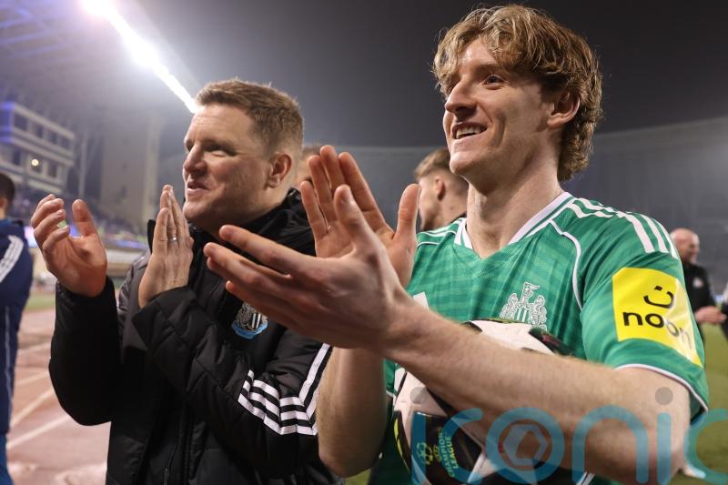 Eddie Howe says tie is not over despite Newcastle&rsquo;s 6-1 win away at Qarabag